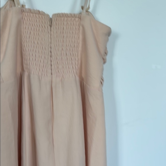 Sezane Tan Ruffled Sheath Mini Dress - Picture 5 of 6